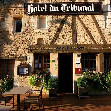 Logis - Hotel & Restaurant Du Tribunal Mortagne-au-Perche Dış mekan fotoğraf