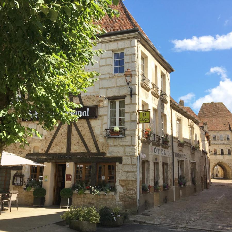 Logis - Hotel & Restaurant Du Tribunal Mortagne-au-Perche Dış mekan fotoğraf